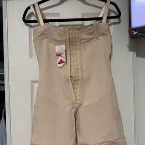 Beige Shapewear Bodysuit